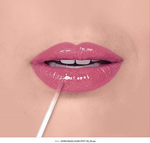 Bourjois - Effet 3d lipgloss, brillo de labios, tono 46 rose lyric (5, 7 ml)