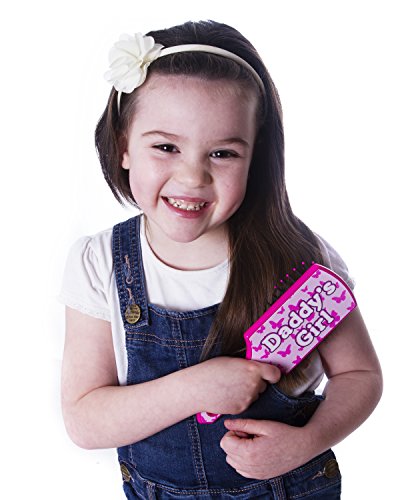 Boxer Gifts Anna - Cepillo para el pelo con nombre personalizado, diseño de Papá Noel