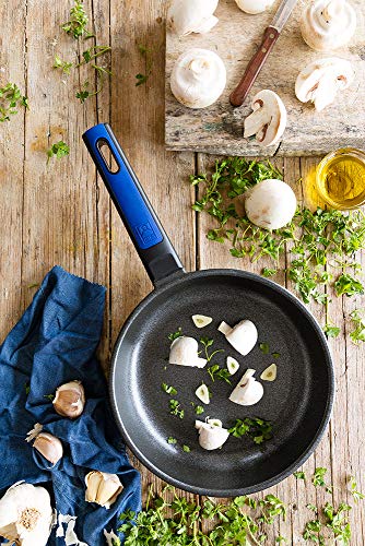 BRA Advanced - Sartenes de Aluminio Fundido con antiadherente, sin PFOA, Súper Reforzado, de Rendimiento Superior y Alta Resistencia a los Arañazos, Apta para Inducción, 20-24-28 cm, Lote de 3