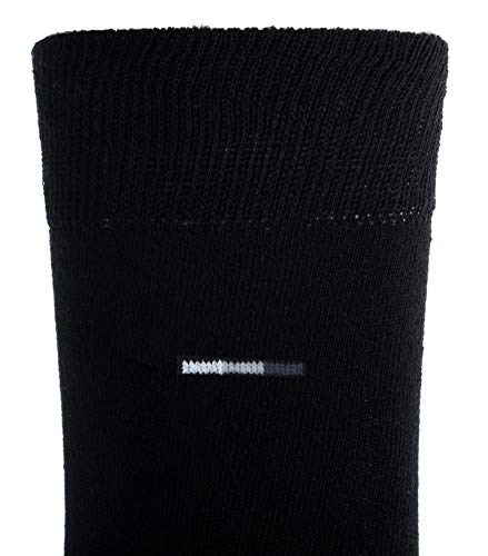 Brandsseller - Medias de fútbol - para hombre Negro negro