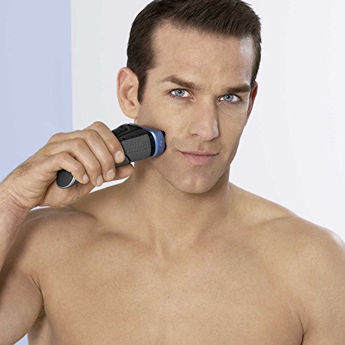 Braun 40B - Recambio para afeitadora eléctrica hombre, compatible con CoolTec, color azul