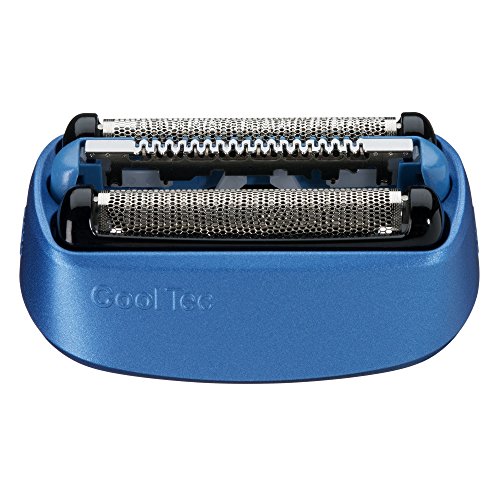 Braun 40B - Recambio para afeitadora eléctrica hombre, compatible con CoolTec, color azul