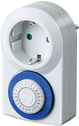 Brennenstuhl MMZ 20 Azul, Blanco Weekly Timer - Temporizador (Weekly Timer, Azul, Blanco, Analógica, Giratorio, 15 min, 220-240)