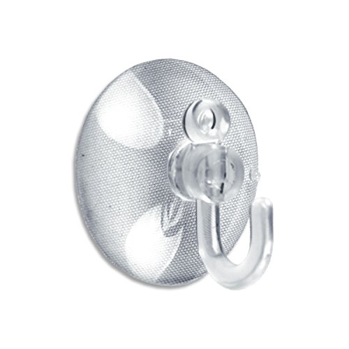 BRINOX Ventosa Gancho plástico, Ø 30 mm (2 Unidades)