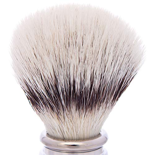 Brocha plegable de lupa de Thuya y Palladio, fibra blanca