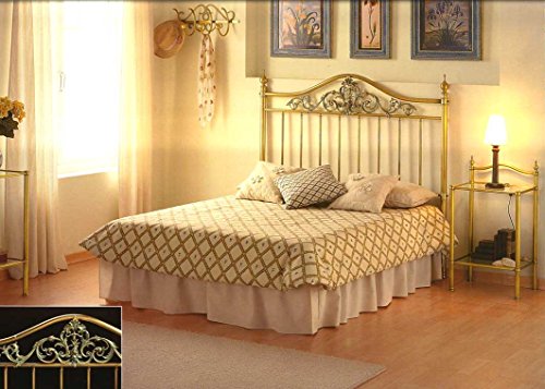 BRONCES DECOEXPORT Camas de Laton y Cabeceros : Modelo Bilbao de 150cms.