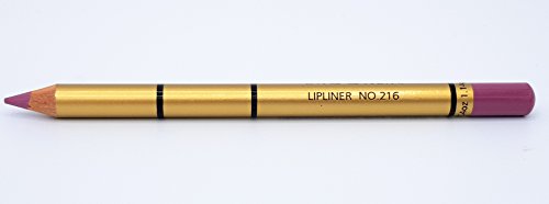 Brooklin Lápiz de Labios Color Berenjena Pastel N216 Duradero Agua Resistente