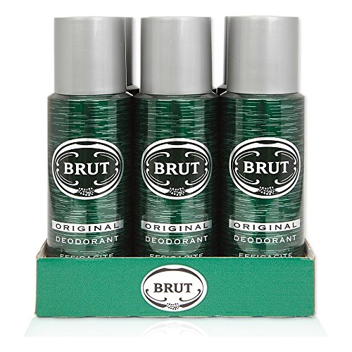 Brut Original – Juego de 6 desodorantes en spray de 200 ml