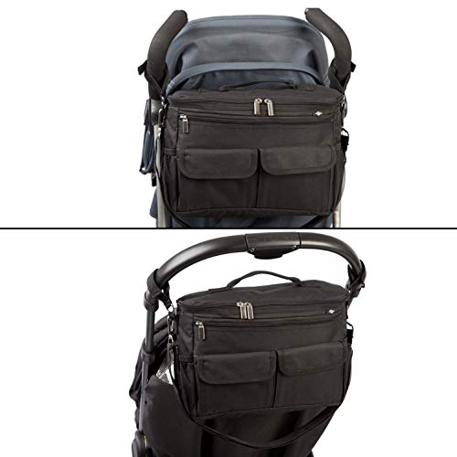 BTR Bolsa Para Bebe, bolsa carro bebe & bolso silla de paseo. 2 ganchos. Diseño universal