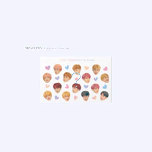 BTS Album - LOVE YOURSELF 結 ANSWER [ E ver. ] 2CD + Photobook +Mini Book + Sticker Pack + Folded Poster + FREE GIFT / K-POP Sealed