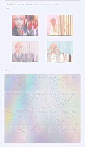 BTS LOVE YOURSELF Answer Album [F ver.] BANGTAN BOYS 2CD + Official Poster + Mini Book + Photo Card + Sticker Pack + Gift (4 Photo Cards Set)