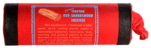 BUDDHAFIGUREN Incienso Tibetano - Sándalo Rojo