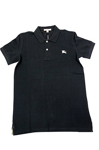 BURBERRY BRIT - Polo para Hombre OXFORD - negro, M