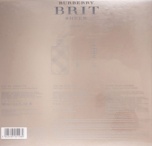 BURBERRY brit Sheer Set de regalo