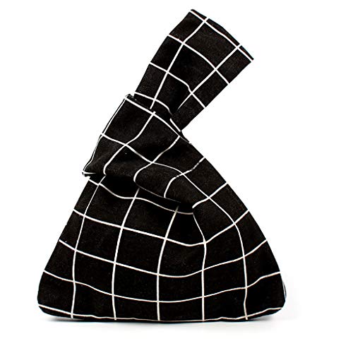 CADANIA Bolsas de Compras Reutilizables ecológicas Bolso de Embrague Bolsa de Almacenamiento Impresa Bolsa de cosméticos 3#