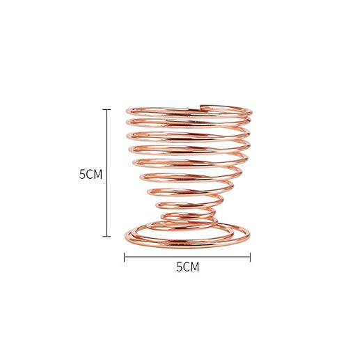 CAILI 3 PCS Polvo Puff Soporte, Vitrina con Soporte de Esponja Beauty, Herramienta de Maquillaje de Calabaza, Esponja de Secado para Estante de Almacenamiento (oro + plata + oro rosa)