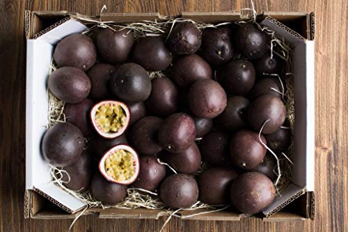 Caja de Fruta de la Pasion-fruta natural de nuestra finca