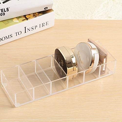 Cajas de joyería DJSSH Cosmética Caja de Almacenamiento de 6 Rejillas Claro Sombra de Ojos Organizador plástico Blush Maquillaje Paleta Organizador Organizador Personalizar DJSSH