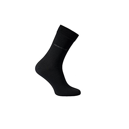 Calcetines para hombre Cerruti 1881 Juego de 3, 6, 9 o 12 pares Color Negro. Calcetines Hombre Business., Niños Hombre, negro