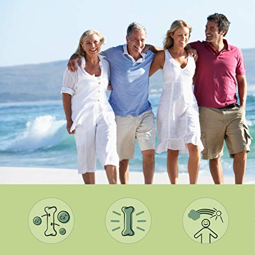 Calcio Natural Vegavero® | Aquamin® | EL ÚNICO SIN ADITIVOS | Con Vitamina D3 + Vitamina K2 MK7 | Origen Europeo | Huesos y Articulaciones* | 180 Cápsulas | Procedente de Algas | Vegano