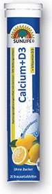 Calcio + Vit D3 efervescente- 20 Comprimidos
