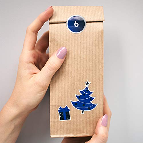 Calendario de Adviento para hombres de Nivea 2019, edición limitada, regalo personalizado para rellenar, incluye 24 productos, 24 bolsas de papel gratis y 2 pegatinas