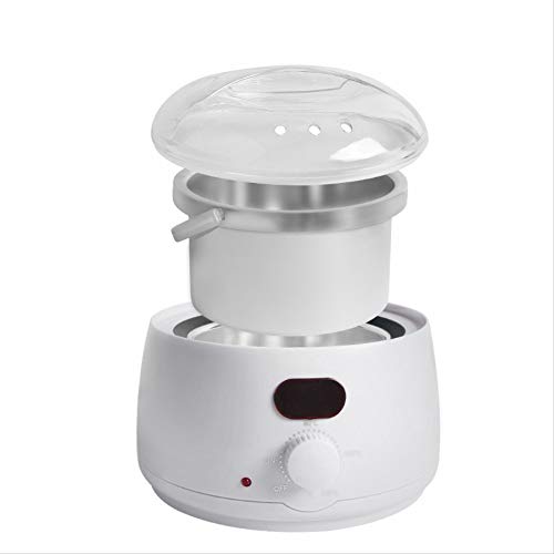 Calentador De Cera, Caliente Cera Máquina De Eliminación De Pelo Digital Pantalla De Fusión De Cera Derretir Máquina De Cera De Mano Máquina De Cera, Adecuado Para Las Familias, Salón De Belleza (Blan