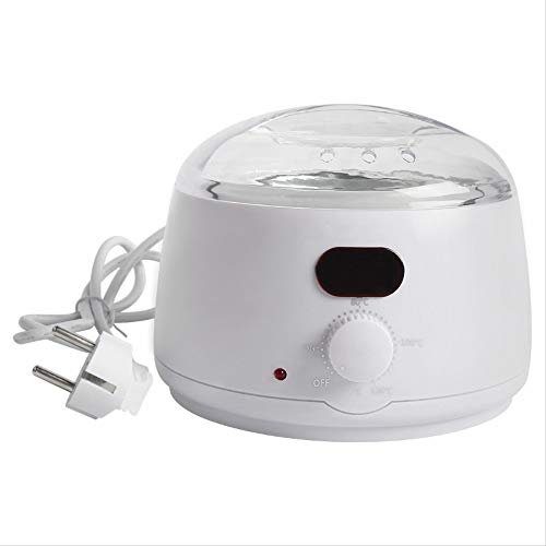Calentador De Cera, Caliente Cera Máquina De Eliminación De Pelo Digital Pantalla De Fusión De Cera Derretir Máquina De Cera De Mano Máquina De Cera, Adecuado Para Las Familias, Salón De Belleza (Blan