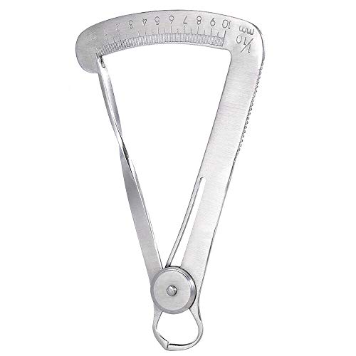 Calibrador de cera de acero inoxidable con calibre triangular de alta precisión, calibre de corona de alta precisión, calibre de diamante, acero ortopédico CE para joyería de diamantes, Wax Caliper