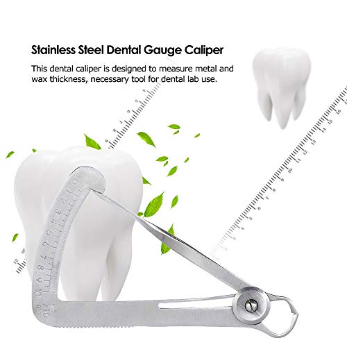 Calibrador de cera de acero inoxidable con calibre triangular de alta precisión, calibre de corona de alta precisión, calibre de diamante, acero ortopédico CE para joyería de diamantes, Wax Caliper