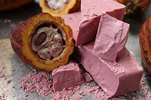 CALLEBAUT Receipe RB1 – Ruby Kuvertüre Callets, chocolate rosa, 47,3 % cacao, 2,5 kg – 1 Pack