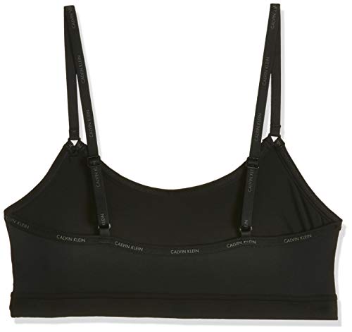 Calvin Klein 000QF4527E Sujetador Estilo Bralette, Negro (Black 001), M para Mujer