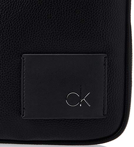 Calvin Klein - Ck Direct Flat Crossover, Organizadores de bolso Hombre, Negro (Black), 1x1x1 cm (W x H L)