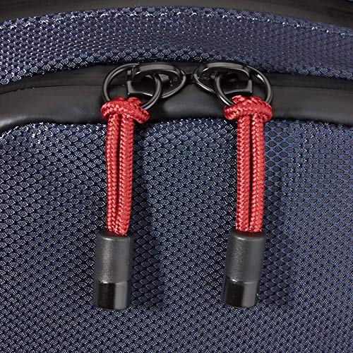 Calvin Klein - Revealed Round Backpack, Shoppers y bolsos de hombro Hombre, Azul (Navy), 0.1x0.1x0.1 cm (W x H L)