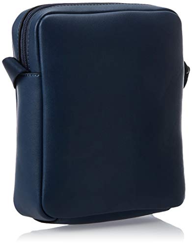 Calvin Klein - Smooth Monogram Micro Flatpack, Organizadores de bolso Hombre, Azul (Washed Blue), 1x1x1 cm (W x H L)
