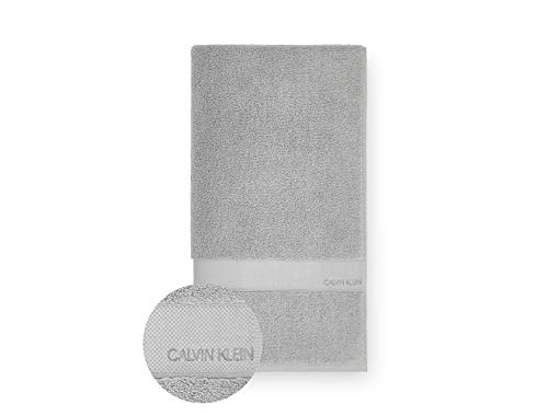 Calvin Klein Tracy - Toalla de baño, Color Gris