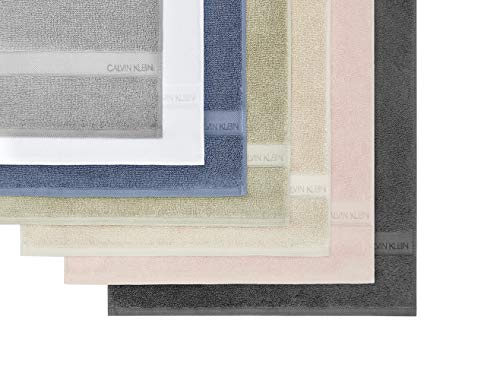 Calvin Klein Tracy - Toalla de baño, Color Gris
