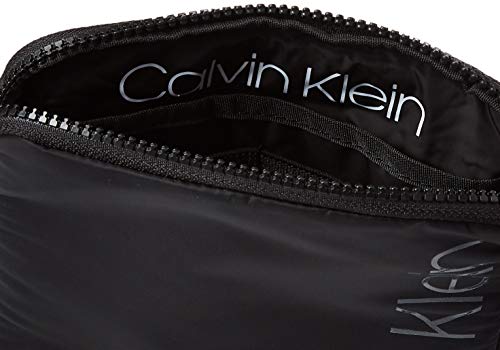 Calvin Klein - Trail Mini Flat Crossover, Organizadores de bolso Hombre, Negro (Black), 1x1x1 cm (W x H L)