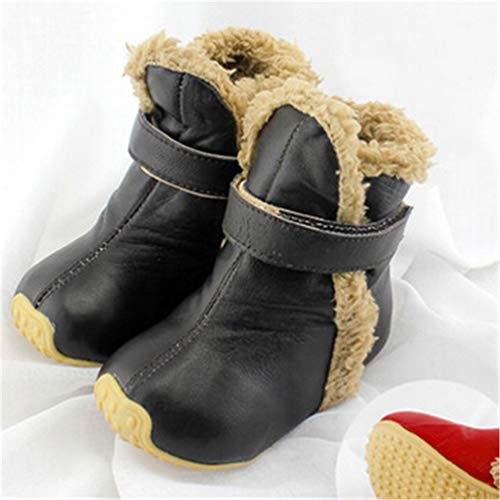 Calzado Infantil de Moda Botas de Felpa Botas Planas 25