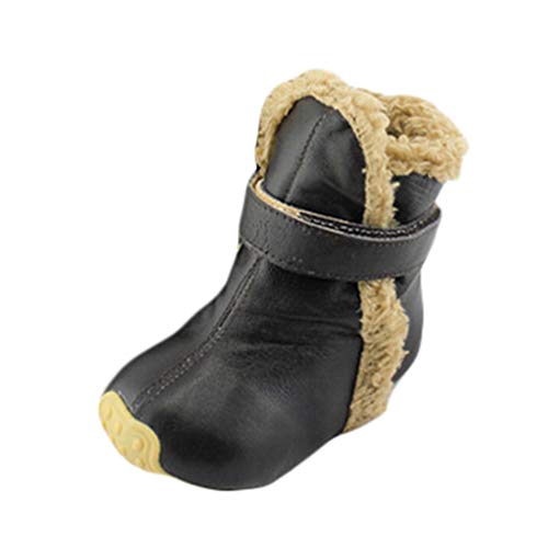 Calzado Infantil de Moda Botas de Felpa Botas Planas 25