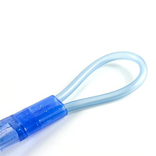 Calzador Hombres y Mujeres Adecuado for los Ancianos Embarazadas Zapatos Color Mujeres Tire Zapatos de plástico Usar Zapatos de Bombeo Zapato Zapatos Uso Diario (Color : Blue, Size : 21cm)