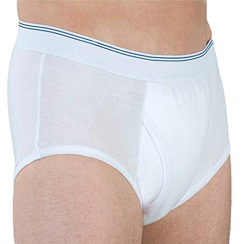 Calzoncillos de incontinencia para hombres con área absorbente (XL, 1Pieza)