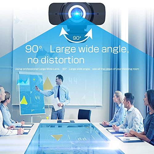 Cámara Elibeauty, cámara de red Hd, W7 Hd 1080p/usb Cámara sin conductor Cámara de vigilancia casera inteligente, cámara de alta definición con pantalla ancha con cubierta y cámara incorporada