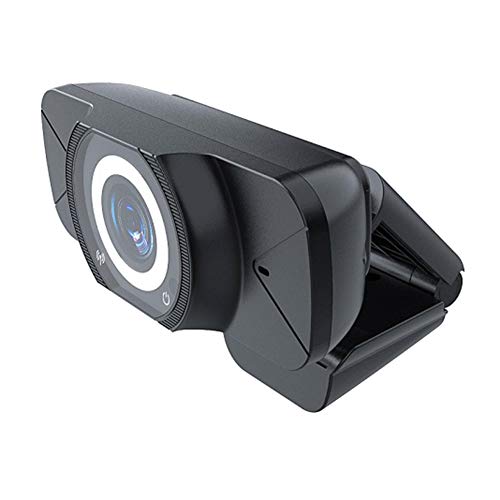 Cámara Elibeauty, cámara de red Hd, W7 Hd 1080p/usb Cámara sin conductor Cámara de vigilancia casera inteligente, cámara de alta definición con pantalla ancha con cubierta y cámara incorporada