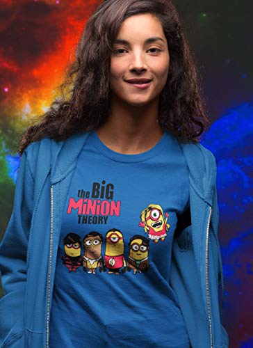 Camisetas La Colmena 208-The Big Minion Theory (Donnie) Royal S