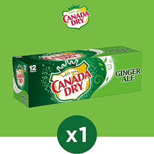 Canada Dry Ginger Ale - Paquete de 12 x 355 ml - Total: 4260 ml