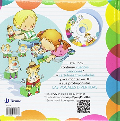 Canta y juega con las vocales divertidas (Castellano - A Partir De 3 Años - Libros Didácticos - Las Divertidas Aventuras De Las Letras Y Los Números)