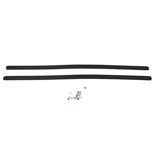 CanVivi - Bolsas de hombro de piel sintética extraíbles para niñas, color negro