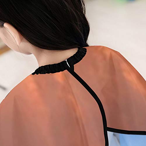 Capa de peluquería para niños de corte de pelo, impermeable, unisex, capa de peluquería – Polo Nebo Solntse Oblaka Luchi Peizazh Zakat Tsvety Prirod