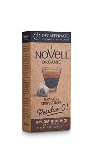 Cápsulas Compostables con café Ecológico - Decaffeinato - 10u